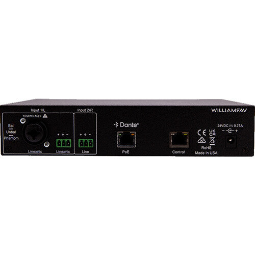 Williams AV BA CT1 Infinium Auracast Controller & Transmitter