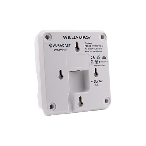 Williams AV BA CT1 Infinium Auracast Controller & Transmitter
