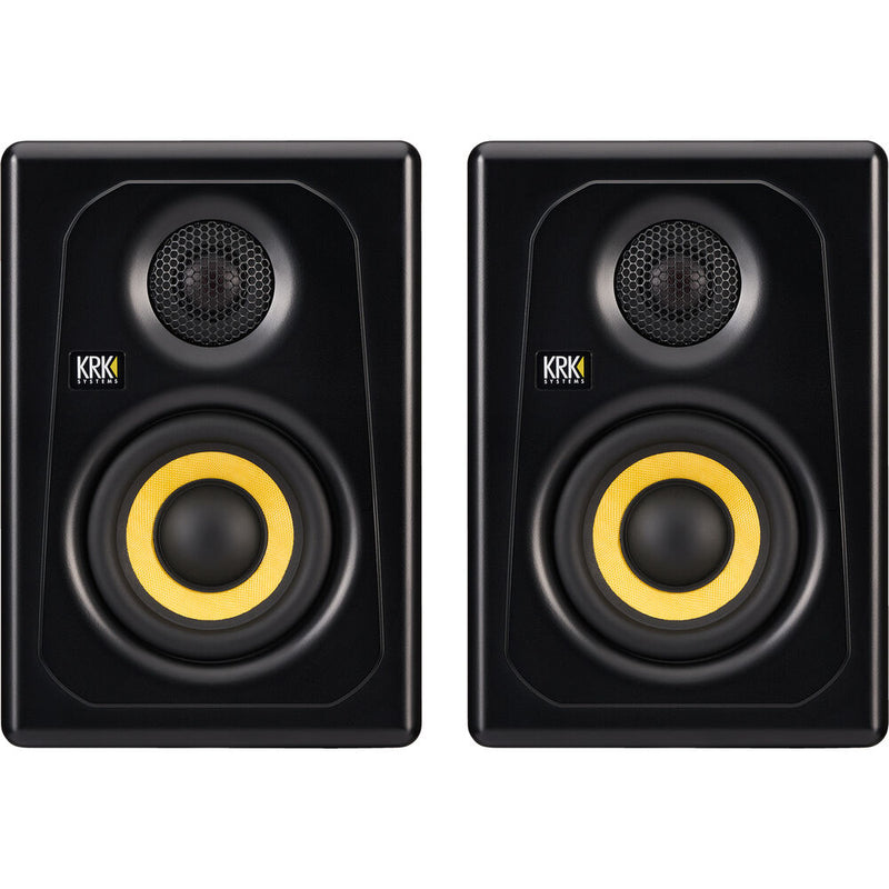 KRK KREATE 3 Active Two-Way Studio Reference Monitor (Black, Pair) - 3.5"