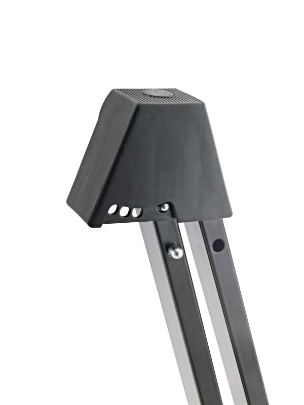 K&M 17541 Support pliable pour guitare acoustique avec largeur réglable (noir)