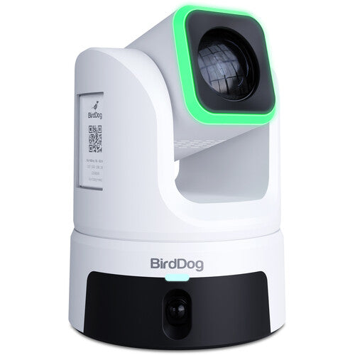 BirdDog BDXLUW XL Ultra PTZ Camera With 20x Optical Zoom And Secondary Built-In Panoramic Camera (White)