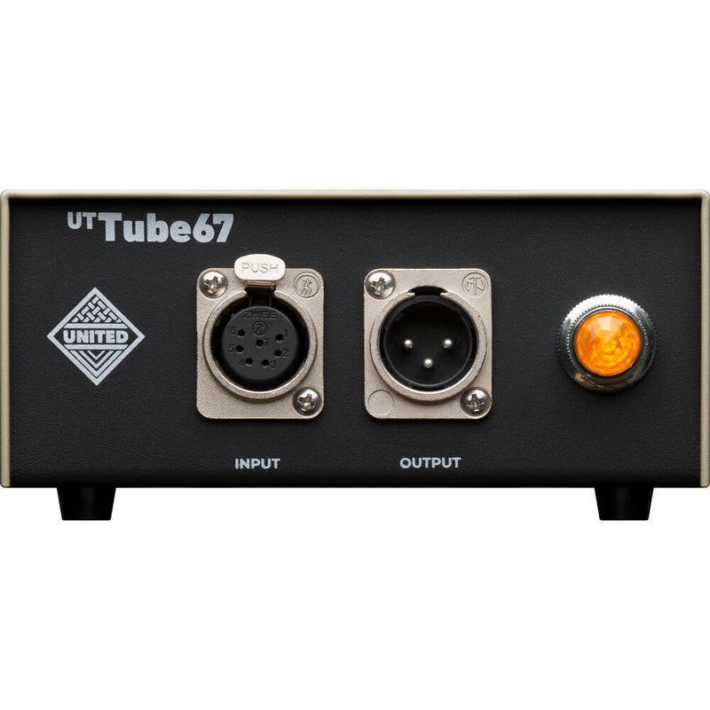 United Studio Technologies TUBE67 Large-Diaphragm Multipattern Tube Condenser Microphone (Blakc/Silver)