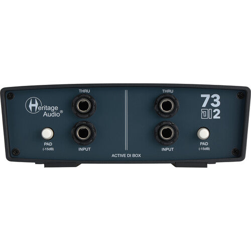 Heritage Audio 73-DI-2 Active Two-Channel DI Box