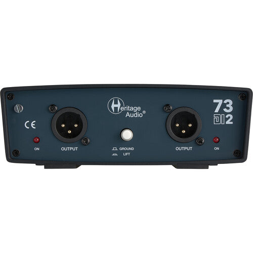 Heritage Audio 73-DI-2 Active Two-Channel DI Box