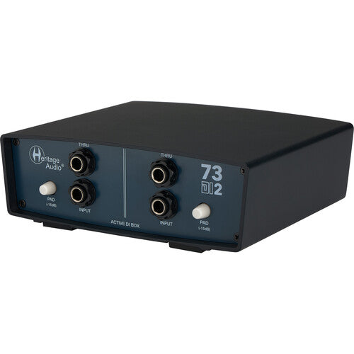Heritage Audio 73-DI-2 Active Two-Channel DI Box