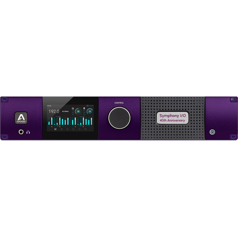 Apogee SYMPHONY I/O MKII 32X32SE THUNDERBOLT 3 40th Anniversary Edition Audio Interface