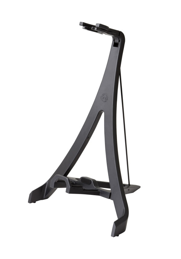 K&M 17650 Carlos Support de guitare en A avec verrouillage du cou