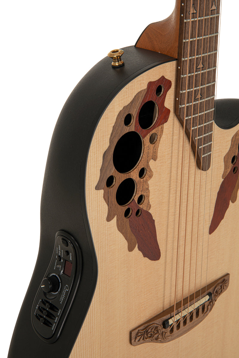 Ovation PRO ELITE Acoustic Electric Guitar (Natural)
