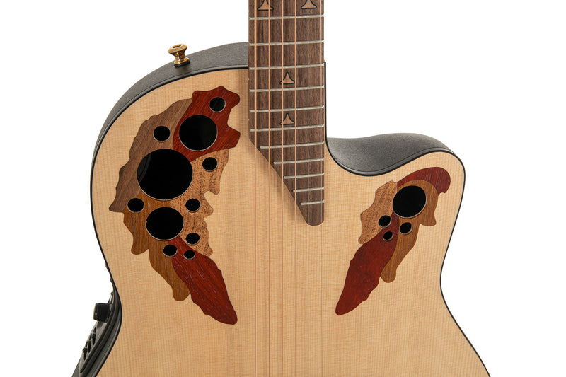 Ovation PRO ELITE Acoustic Electric Guitar (Natural)