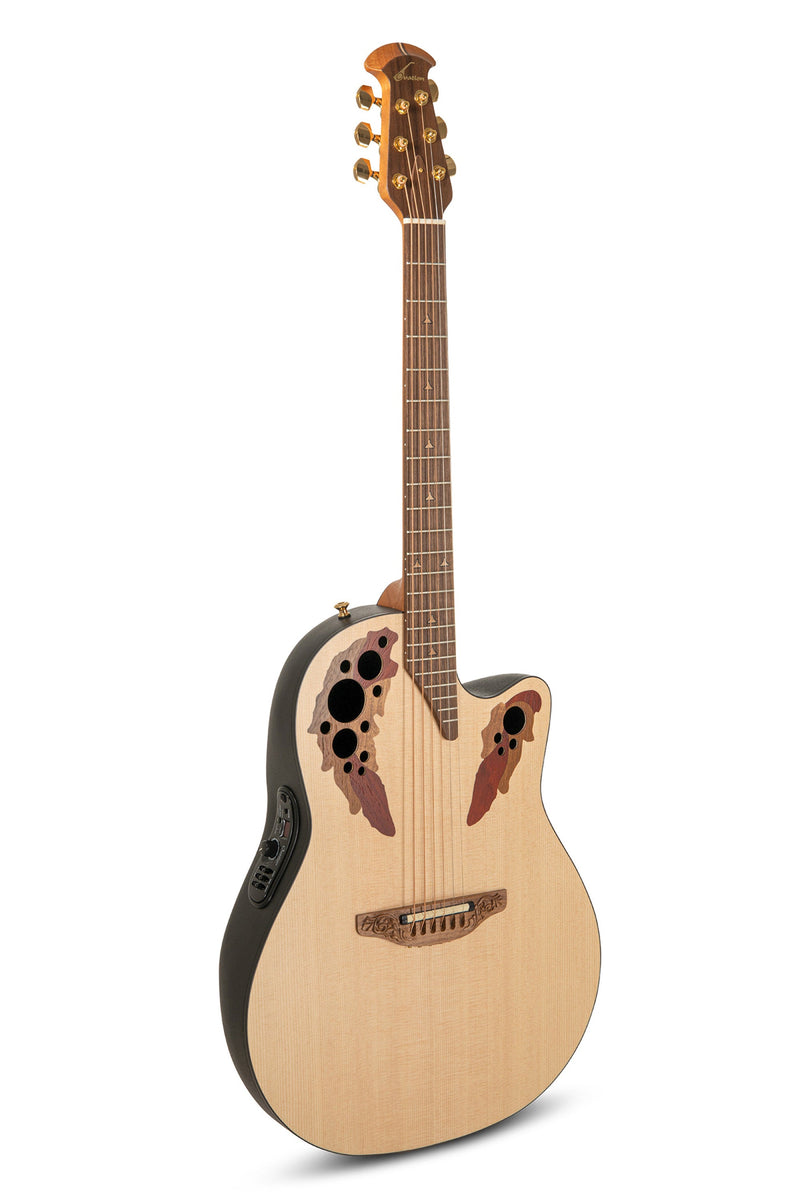 Ovation PRO ELITE Acoustic Electric Guitar (Natural)