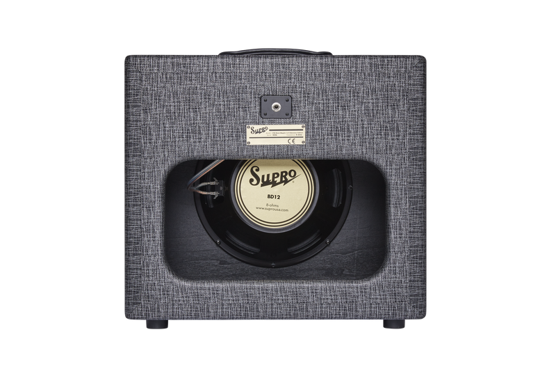 Supro BLACK MAGIC Guitar Amplifier Cabinet - 1x12