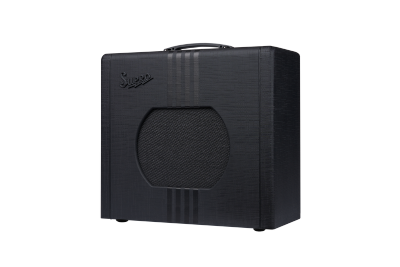Supro 1820RBB Delta King 10 1 x 10-inch 5-watt Tube Combo Amp (Black and Black)