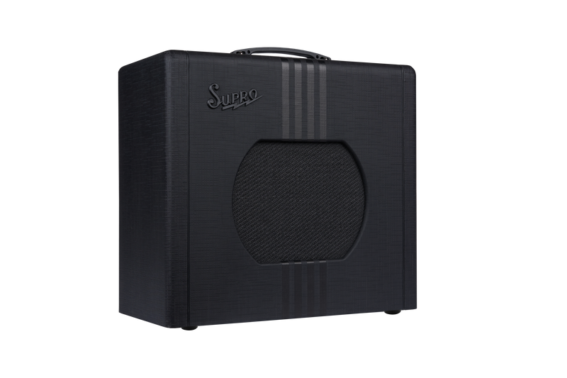 Supro 1820RBB Delta King 10 1 x 10-inch 5-watt Tube Combo Amp (Black and Black)