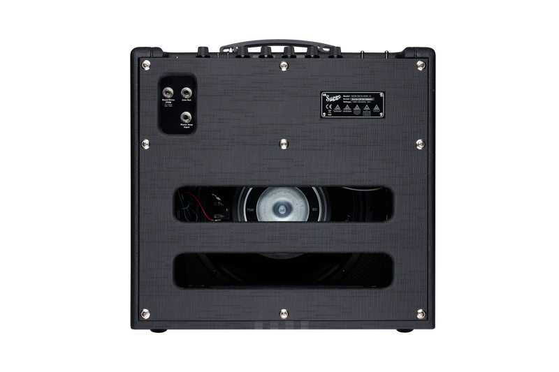 Supro 1822RBB Delta King 12 1 x 12-inch 15-watt Tube Combo Amp (Black and Black)