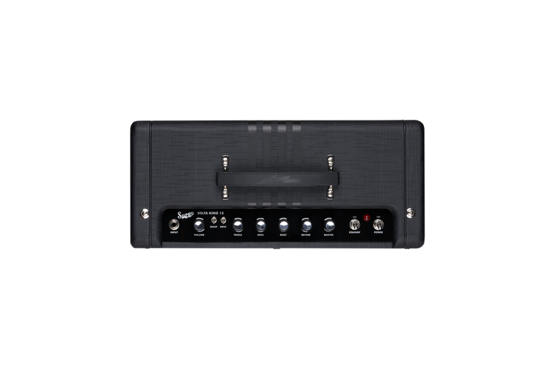 Supro 1822RBB Delta King 12 1 x 12-inch 15-watt Tube Combo Amp (Black and Black)