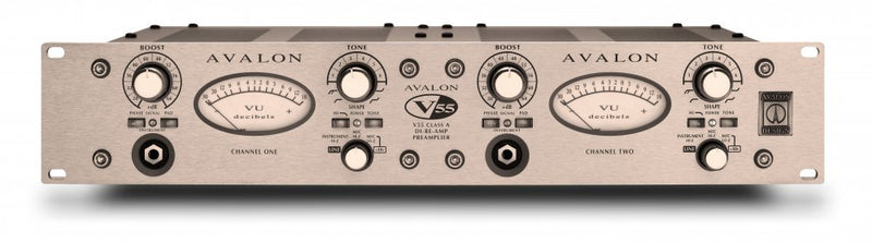 Préamplificateur de microphone Avalon V55 (argent)