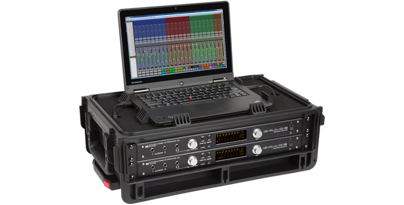 SKB 1SKB-ISF2U Injection Molded 2U Studio Flyer Rack Case