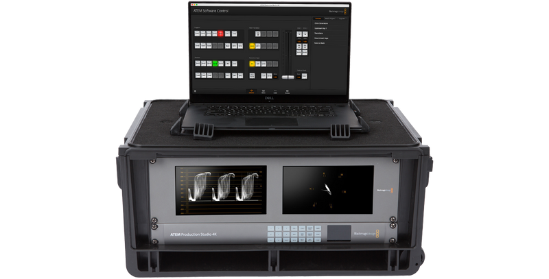 SKB 1SKB-ISF4U Injection Molded 4U Studio Flyer Rack Case