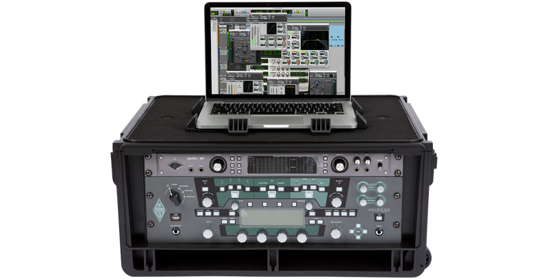 SKB 1SKB-ISF4U Injection Molded 4U Studio Flyer Rack Case