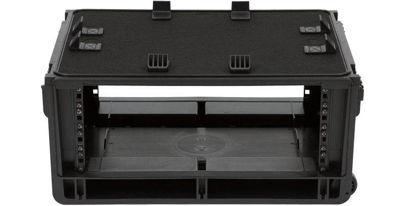 SKB 1SKB-ISF4U Injection Molded 4U Studio Flyer Rack Case