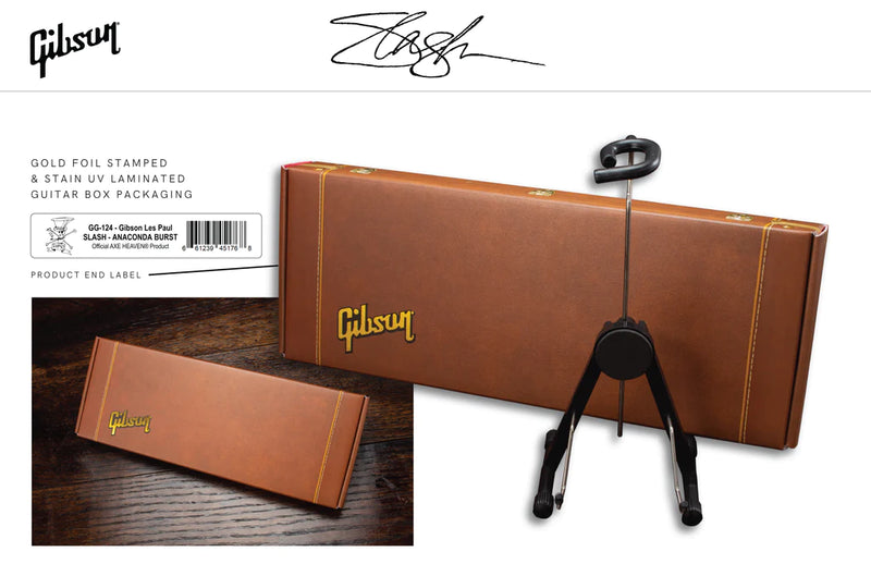 Axe Heaven GG-127 Slash Gibson Les Paul Standard 1:4 Scale Mini Guitar Model (November Burst)
