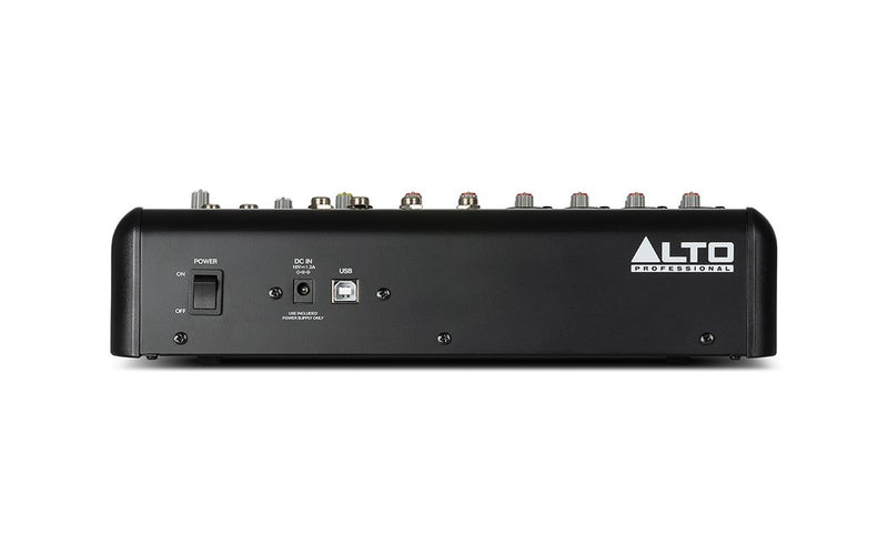 Alto TRUEMIX800FXXUS 8-Channel Compact Mixer With USB, Bluetooth, And Alesis Multi-FX (USED)