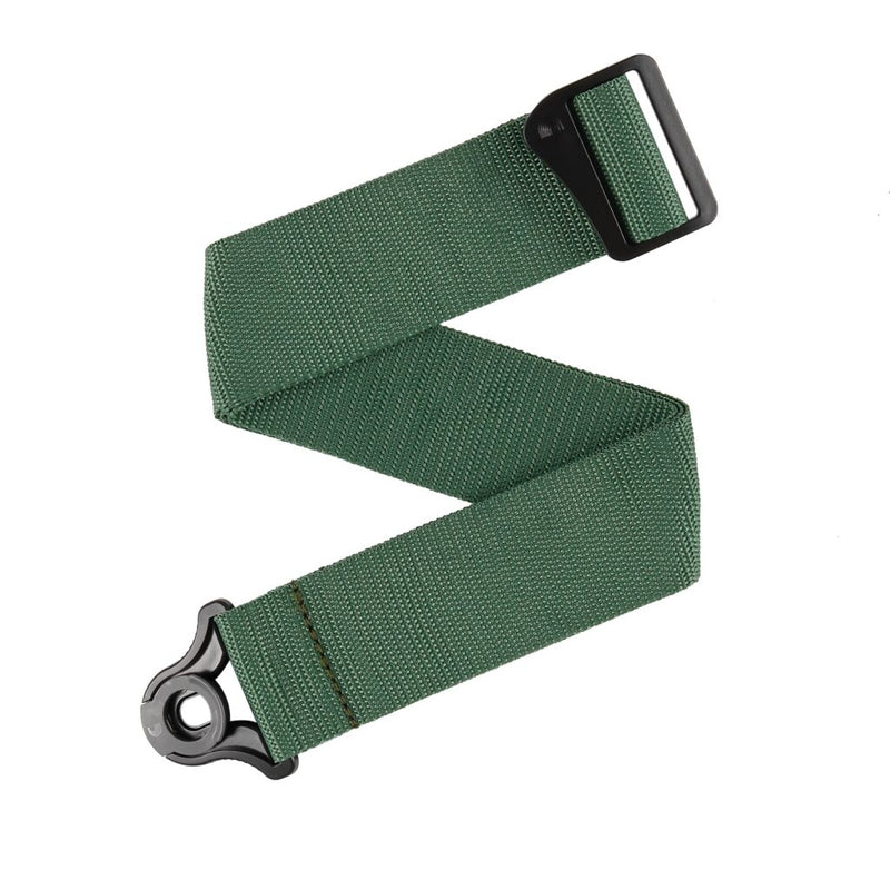 D'Addario PWSAL407 Polypropylene Auto Lock Guitar Strap (Green)