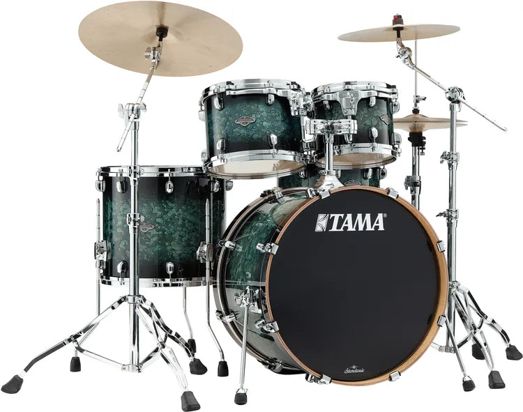 Tama MBS42SMSL 4-Piece Shell Pack (Molten Steel Blue Burst)