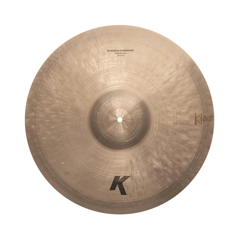 Zildjian K2213 K Klassisch Symphonic Medium Heavy (Pair) - 20"