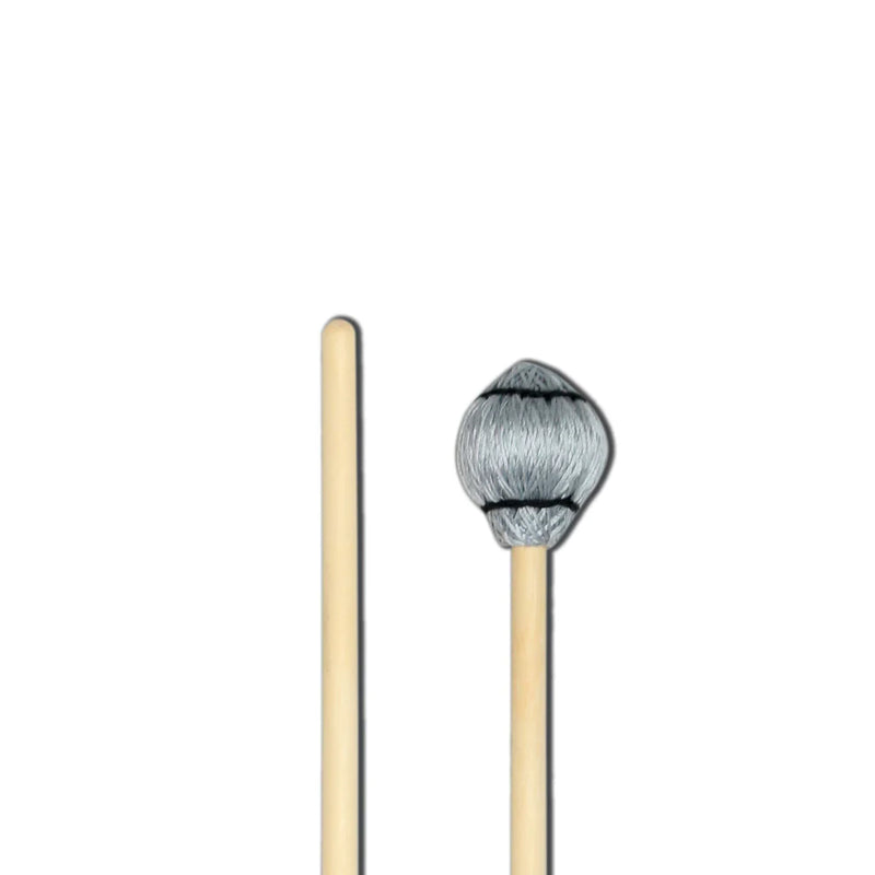 Vic Firth B25 Pro Vibe Silver Cord Mallets - Medium Hard