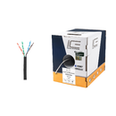 Ice Cable CAT6/P/BLK Cat6 Plenum Cable - 1000ft Box (Black)