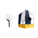 Ice Cable CAT6A/SD/BLK Slim 23awg Cat6a Cable - 1000ft Box (Black)
