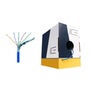 Ice Cable CAT6A/SD/BLU Slim 23awg Cat6a Cable - 1000ft Box (Blue)