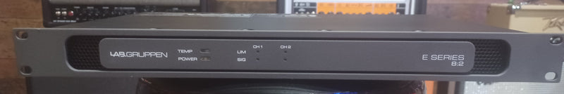 Lab Gruppen E 8:2 800 Watt Amplifier with 2 Flexible Output Channels for Installation Applications (DEMO)