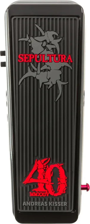 Dunlop AK95MMXXIV 40th Anniversary Sepultura Cry Baby Wah Pedal