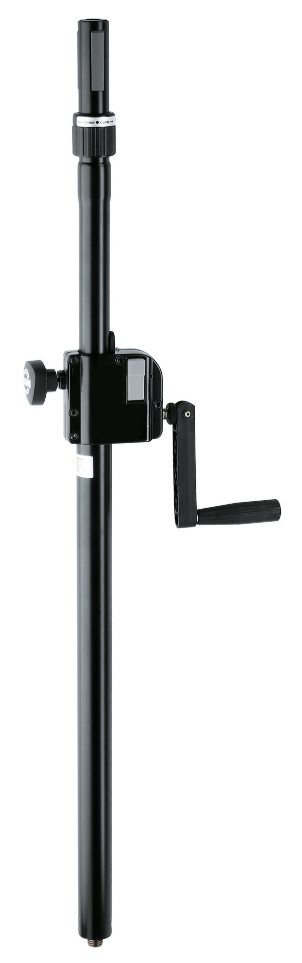 K&M 21340 Distance Rod w/Hand Crank & Ring Lock
