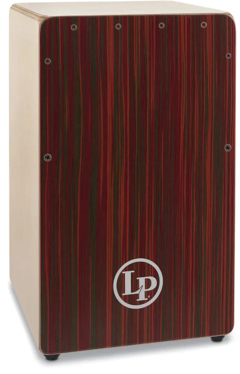 Latin Percussion LP1491RB Woodshop Cajon (Birch Red Blur)