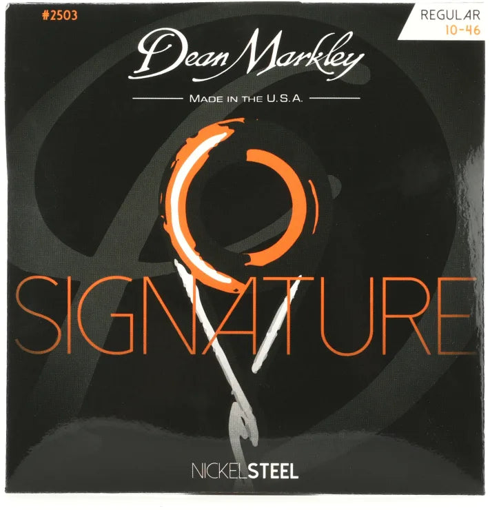 Dean Markley 2503 Signature Series NickelSteel Electric Guitar String .010-.046 Regular