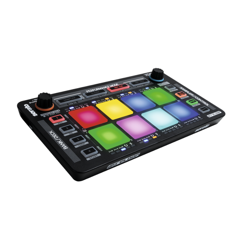 Reloop NEON Dj Pad Controller For Serato Dj With 8 Touch-Sensitive