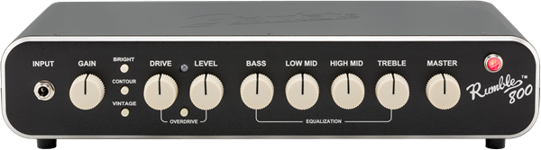 Fender RUMBLE 800 HD Bass Amp Head - 120V
