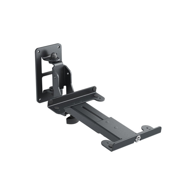 K&M 24166 Speaker Wall Mount Bracket w/17° Tilt - Medium