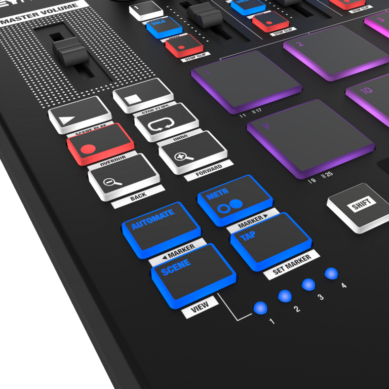 Reloop KEYPAD PRO Compact DAW Workstation With Wireless MIDI