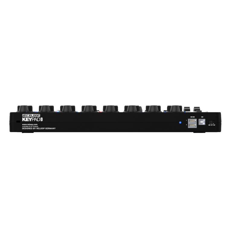 Reloop KEYPAD PRO Compact DAW Workstation With Wireless MIDI