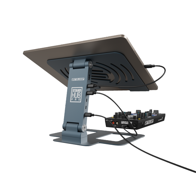 Reloop STAND-HUB-PRO 10-In-1 Multimedia USB-C Docking Stand With Power Delivery