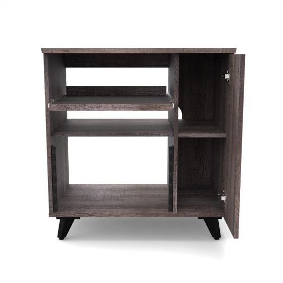 Glorious MODULAR-SIDE-RACK Studio Rack Extension (Walnut)
