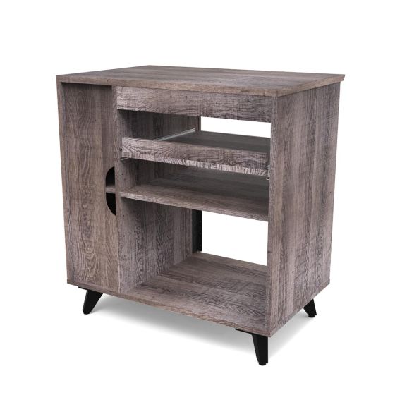 Glorious MODULAR-SIDE-RACK Studio Rack Extension (Walnut)