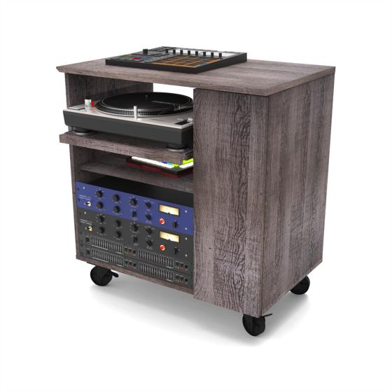 Glorious MODULAR-SIDE-RACK Studio Rack Extension (Walnut)