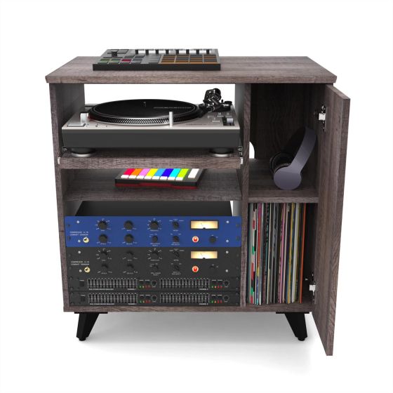 Glorious MODULAR-SIDE-RACK Studio Rack Extension (Walnut)