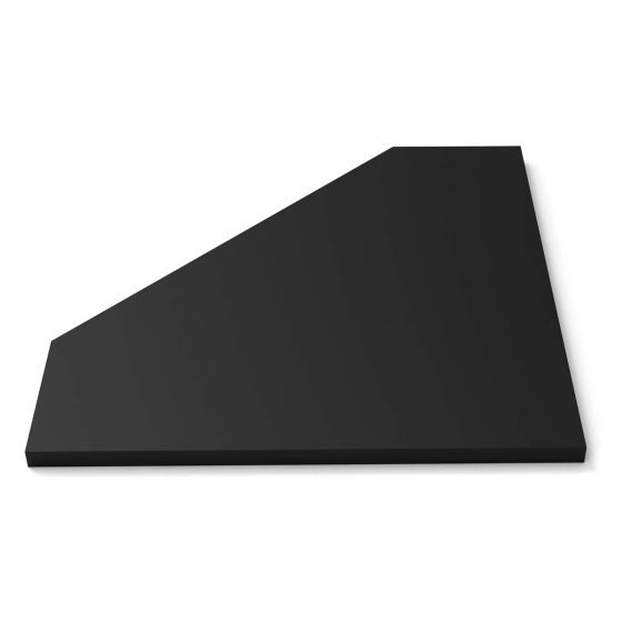 Glorious MODULAR-SIDE-ADAPT Adaptateur de rack latéral modulaire pour poste de travail vers un établi (noir)