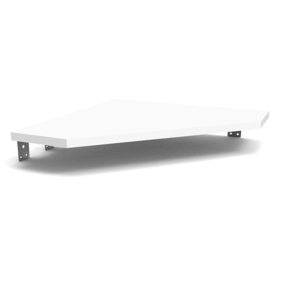 Glorious MODULAR-SIDE-ADAPT Adaptateur de rack latéral modulaire pour poste de travail vers un établi (blanc)